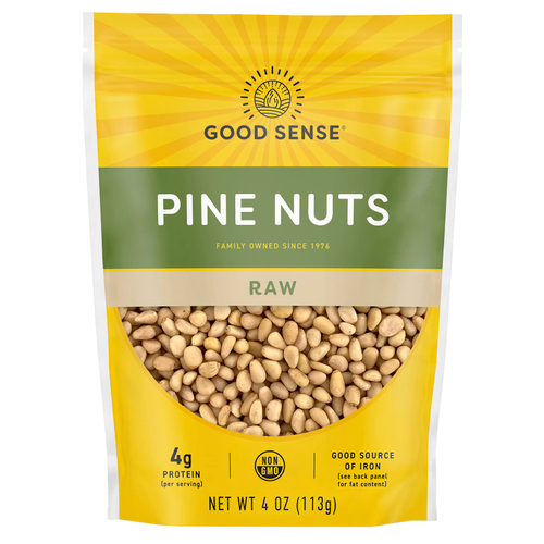 Good Sense, кедровые орехи, необработанные, 113 г (4 унции)
