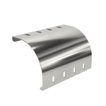 Пластина вывода кабеля для лестничных лотков осн.300 мм AISI 304, в комплекте с крепёжными элементами, необходимыми для монтажа