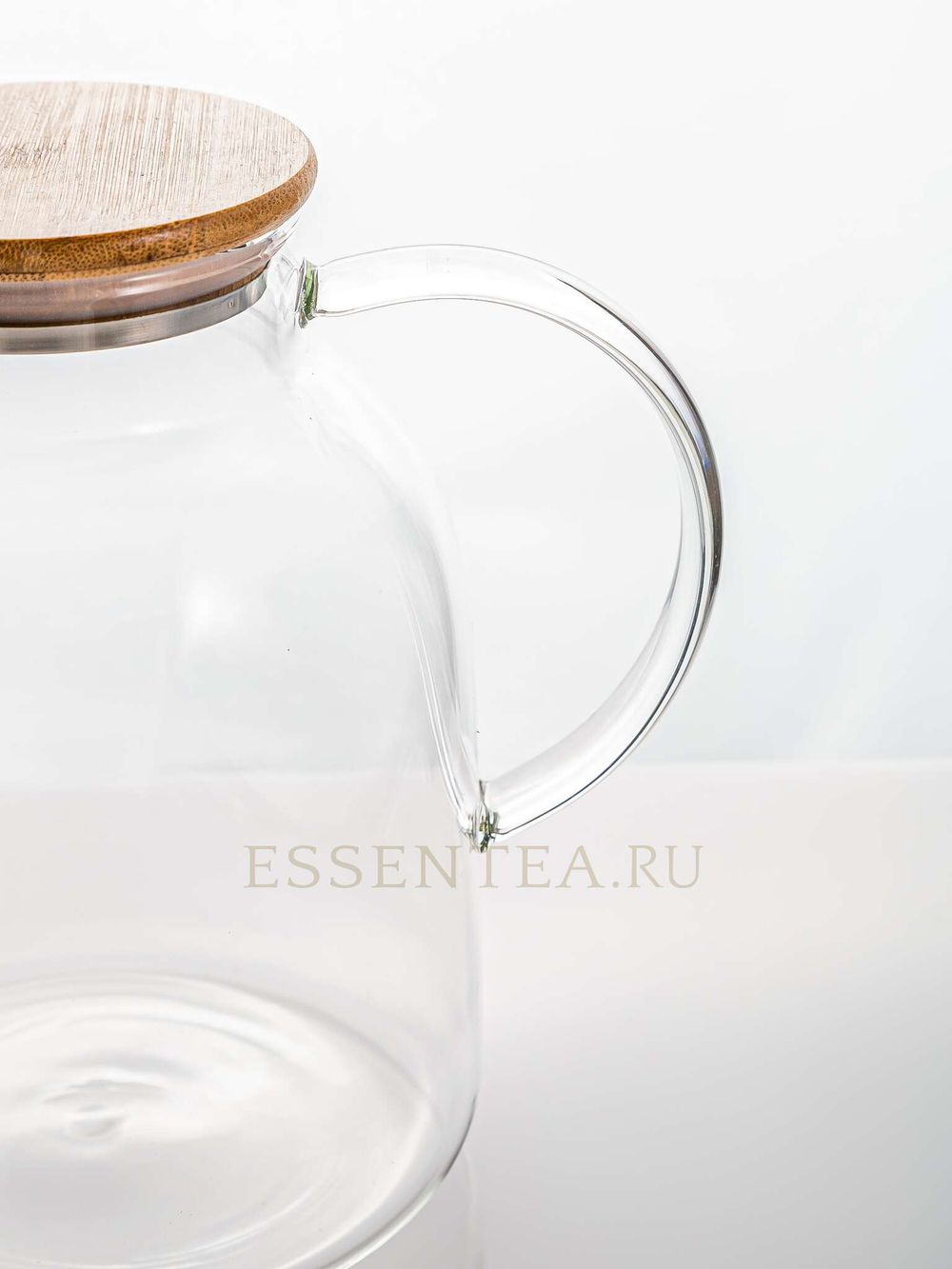 Чайник стеклянный с крышкой