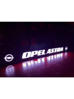 Рамка для номера с подсветкой. OPEL ASTRA