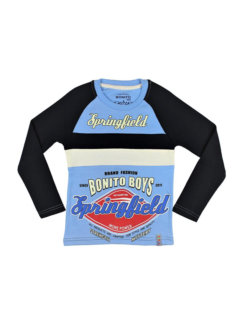 Лонгслив д/мал р.116 ассорт (Bonito) BK179K