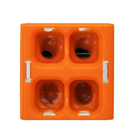 Клемма 2273-244 с пастой, 4 провода 1,0-2,5 мм2 (5 шт.) TDM 170191