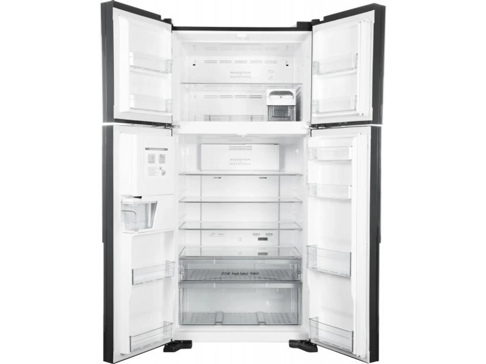 Холодильник Hitachi R-W660PUC7 GGR серый