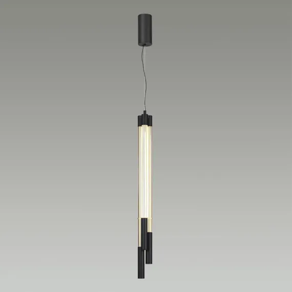4393/30L HIGHTECH ODL24 143 металл/черный/акрил Подвесной светильник IP20 LED 30W 1400Лм 3000K 220V ANTA