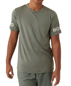 Футболка для мальчика теннисная Björn Borg T-shirt - castor grey