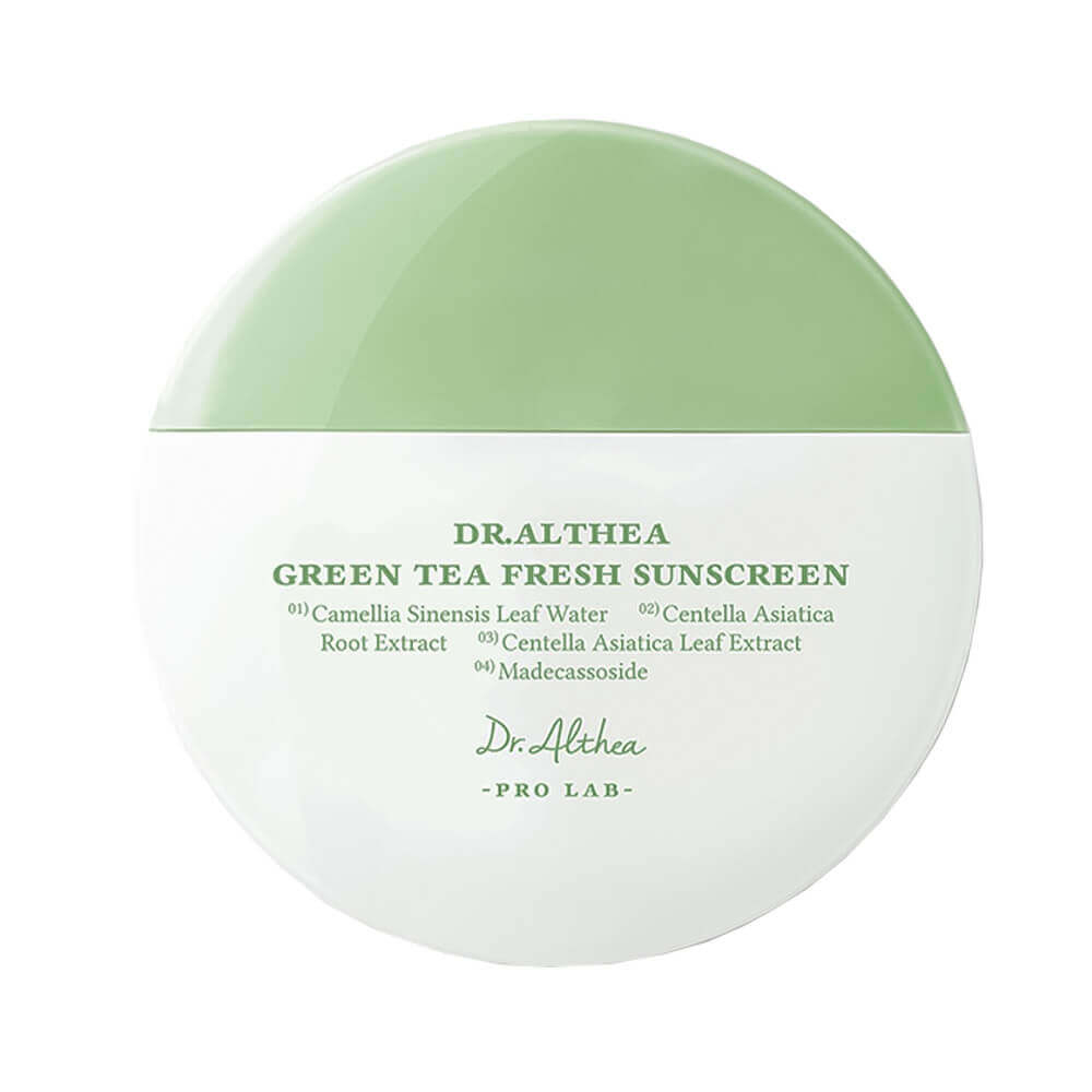 Успокаивающий солнцезащитный крем Dr.Althea Green Tea Fresh Sunscreen SPF50+ PA++++ (45 мл)