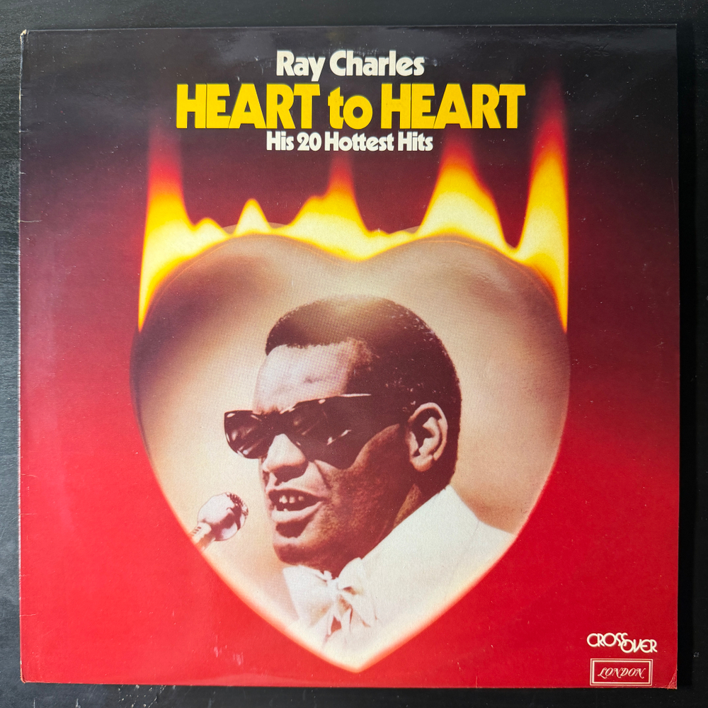 Ray Charles ‎– Heart To Heart (His 20 Hottest Hits) Англия 1980г. Т