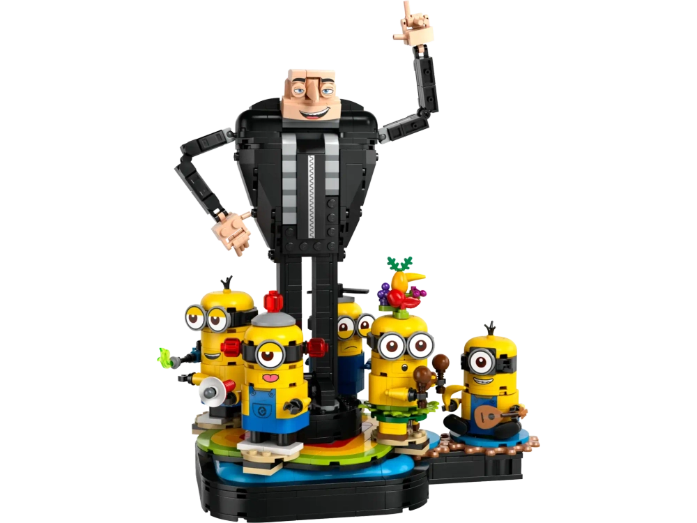 Конструктор LEGO Гадкий я 4 75582 Грю и миньоны