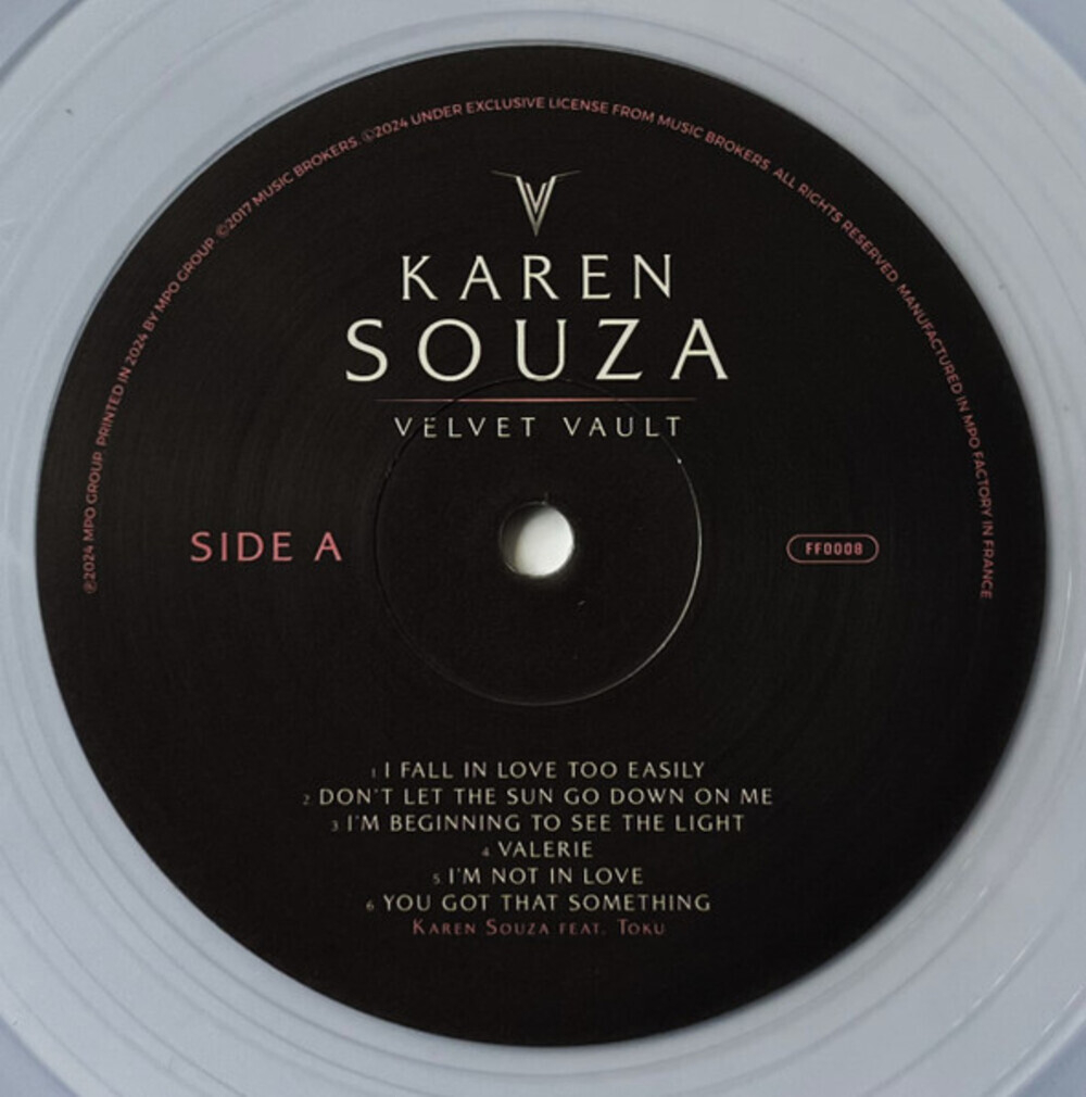 Karen Souza / Velvet Vault (Limited Edition)(Clear Vinyl)(LP)