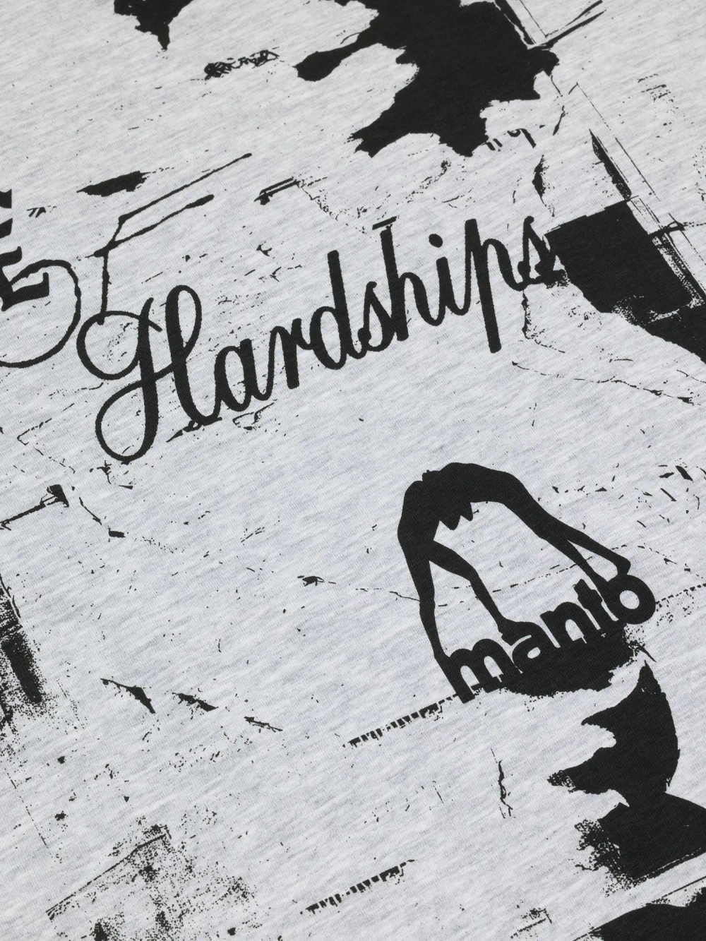 Футболка MANTO RESOLVE серая