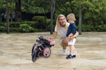 Велосипед-беговел Globber Trike Explorer Foldable 4 в 1 Deep Pastel Pink