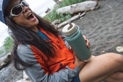 Термобутылка Klean Kanteen TKWide Twist Cap 32oz (946 мл) Sea Spray