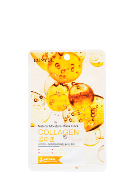 Eunyul Natural Moisture Mask Pack Collagen Тканевая маска с коллагеном