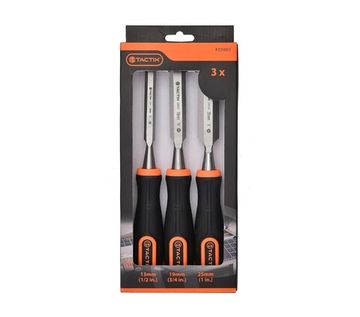 Набор стамесок из 3-х штук (13, 19, 25 мм) Tactix 225053