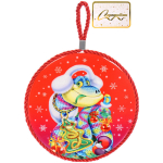 Подставка под горячее керамика 16см «Модный змей Ахилл»