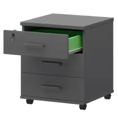 Тумба подкатная СМТ-3П   434x450x620 Смарт