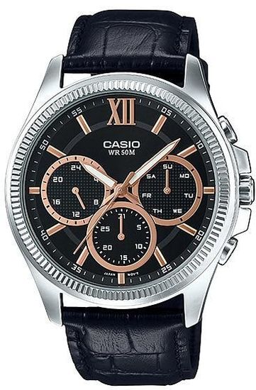 Мужские японские наручные часы CASIO MTP-E315L-1AVDF