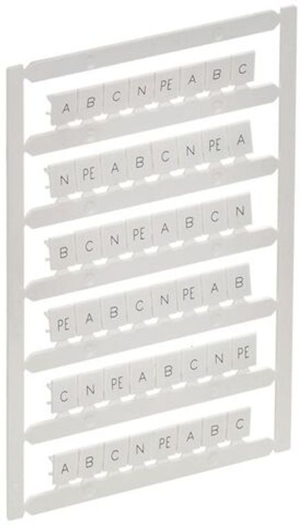 Маркер для CTS 6кв.мм/CP 10кв.мм "A; B; C; N; PE" ARMAFIX IEK AF-CT10D-M-006-21