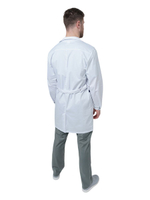 Халат медицинский мужской СтильБ 236СД, белый, 56