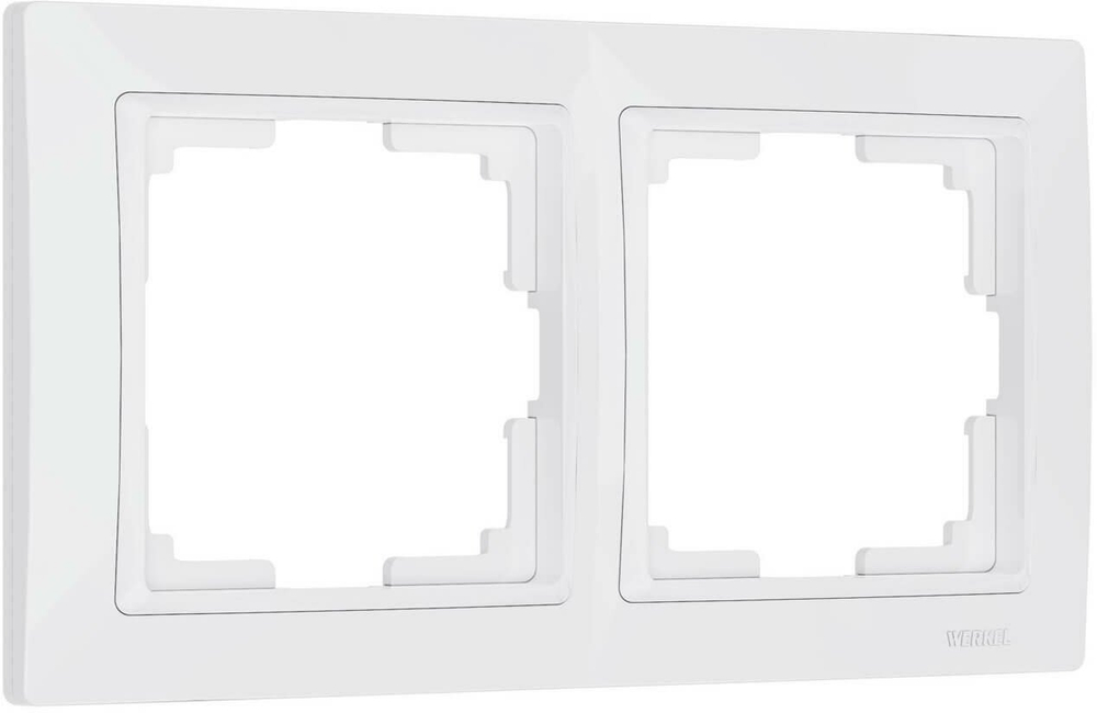 Рамка 2-я Werkel Snabb basic белый W0022001