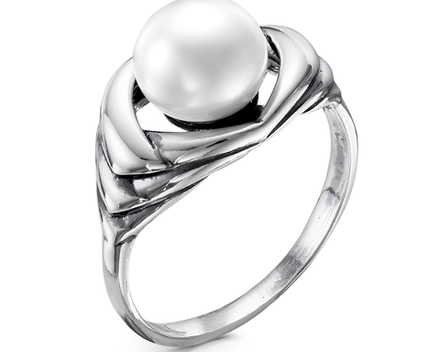 Кольцо с жемчугом