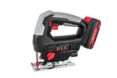 Лобзик аккумуляторный P.I.T. PST20H-70A/1 в кейсе, в комплекте 1 АКБ Li-Ion 2Ач, ЗУ
