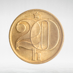 Czechoslovakia, 20 Haléřů, 1987, XF