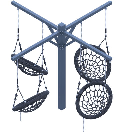 Качели парковые М.07-025