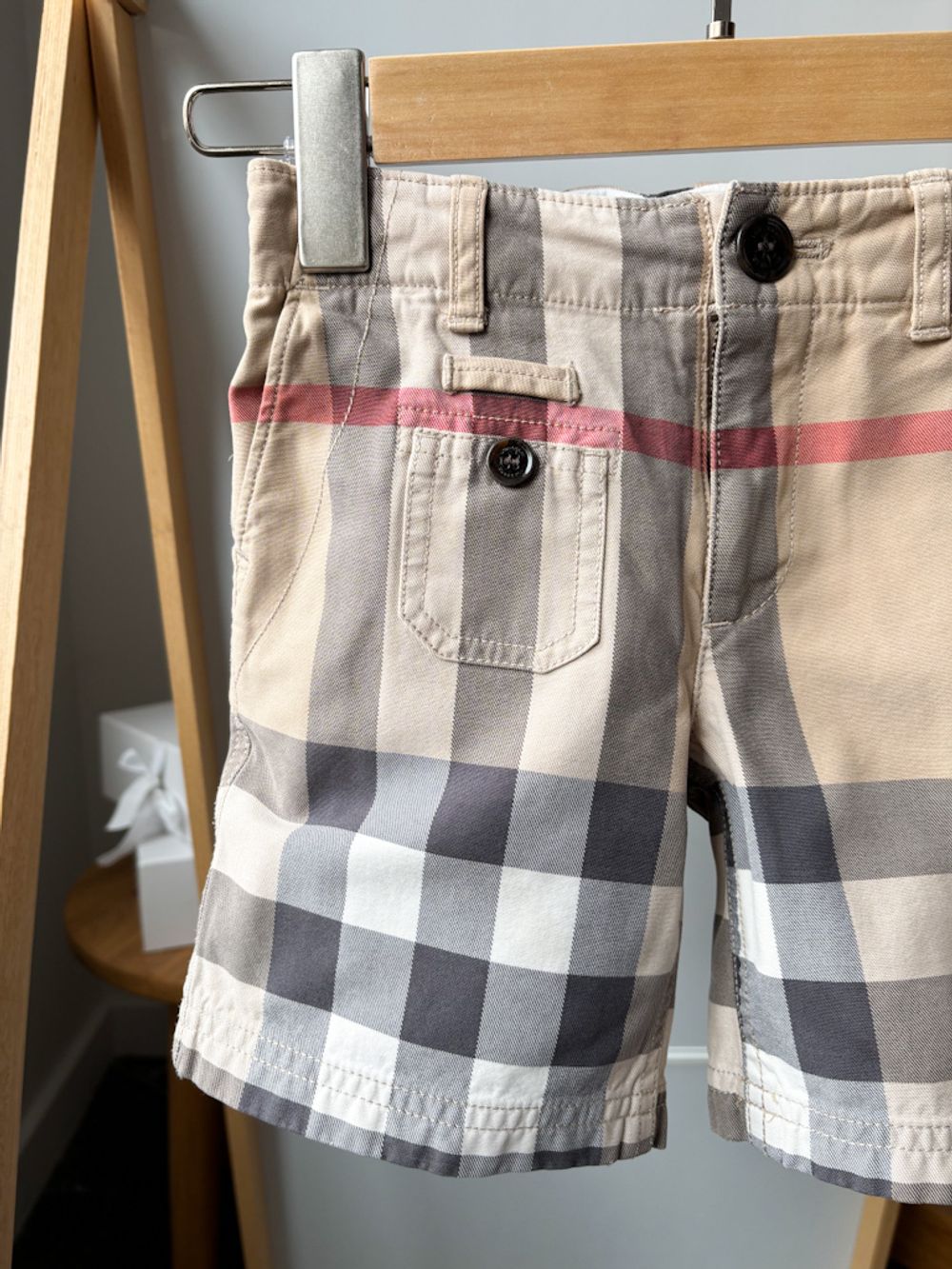 Клетчатые шорты Burberry , 98