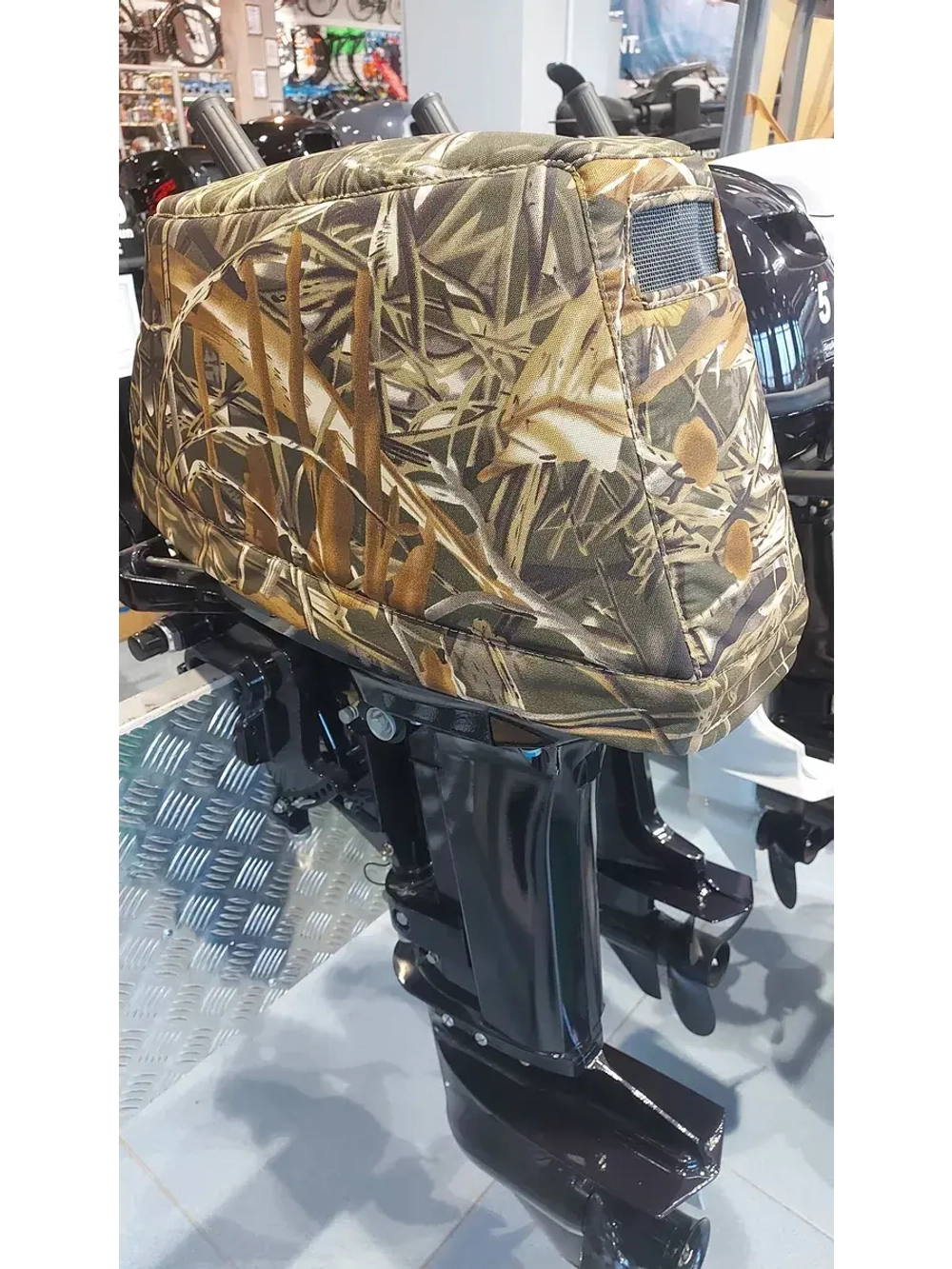 Чехол колпака лодочного мотора Tohatsu M 9,9/15/18 камуфляж