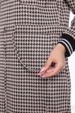 Платье "Верона" (беж/гусиная лапка) П8435 LT Collection