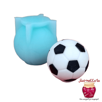 Форма силиконовая 3D "Футбольный мяч", №963