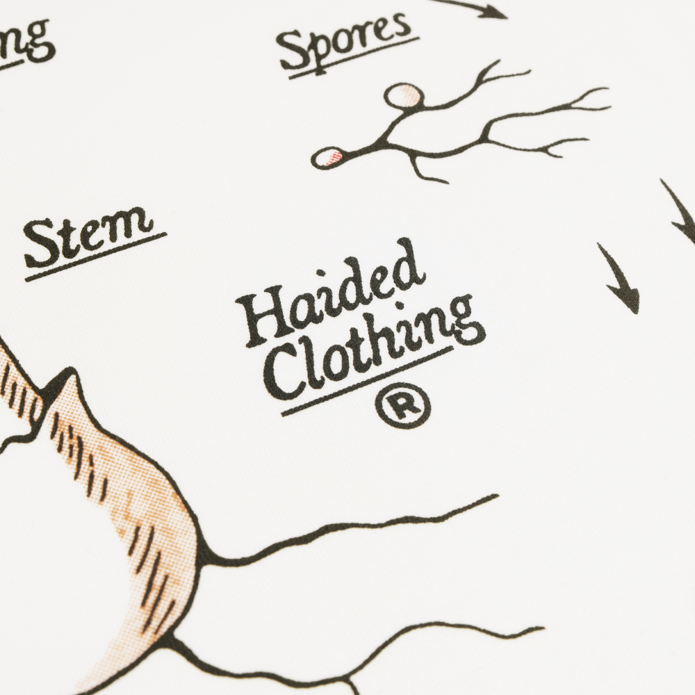 Футболка HAIDED ENDLESS CYCLE Ecru