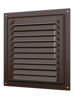 Решетка вентиляционная МЭ сетка 200х200 окраш.сталь Brown ERA