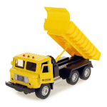 Модель ин. мет. "Самосвал ГАЗ-66" 18см, двер, свет-звук, подв.дет. коробка 2101C128-R (Технопарк)