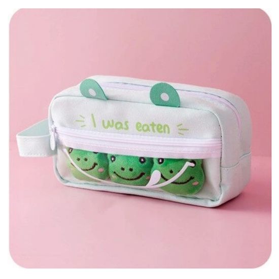 Пенал Frog Лягушка зеленый