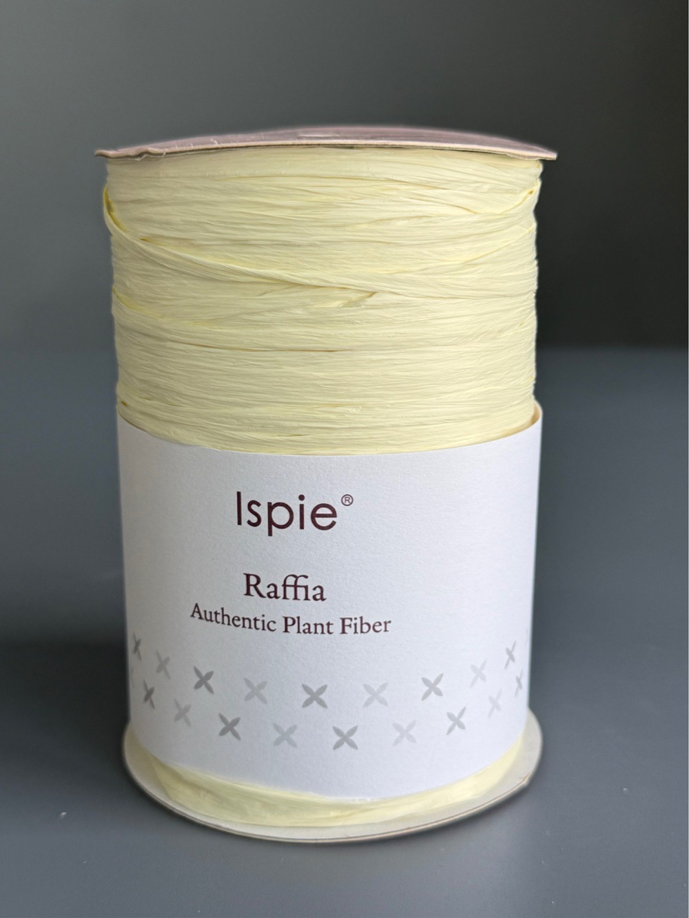 Пряжа ISPIE RAFFIA (105Е/Ваниль)
