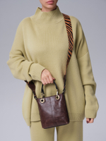 Сумка кросс-боди Deboro 30347 коричневый торф