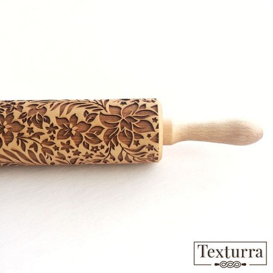 Скалка с узором Аленький цветочек