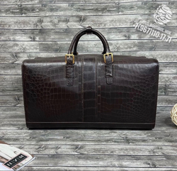 Дорожная сумка Stefano Ricci из кожи крокодила
