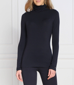 Golf SOFT TENCEL Tommy Hilfiger - темно-синий(WW0WW36138)