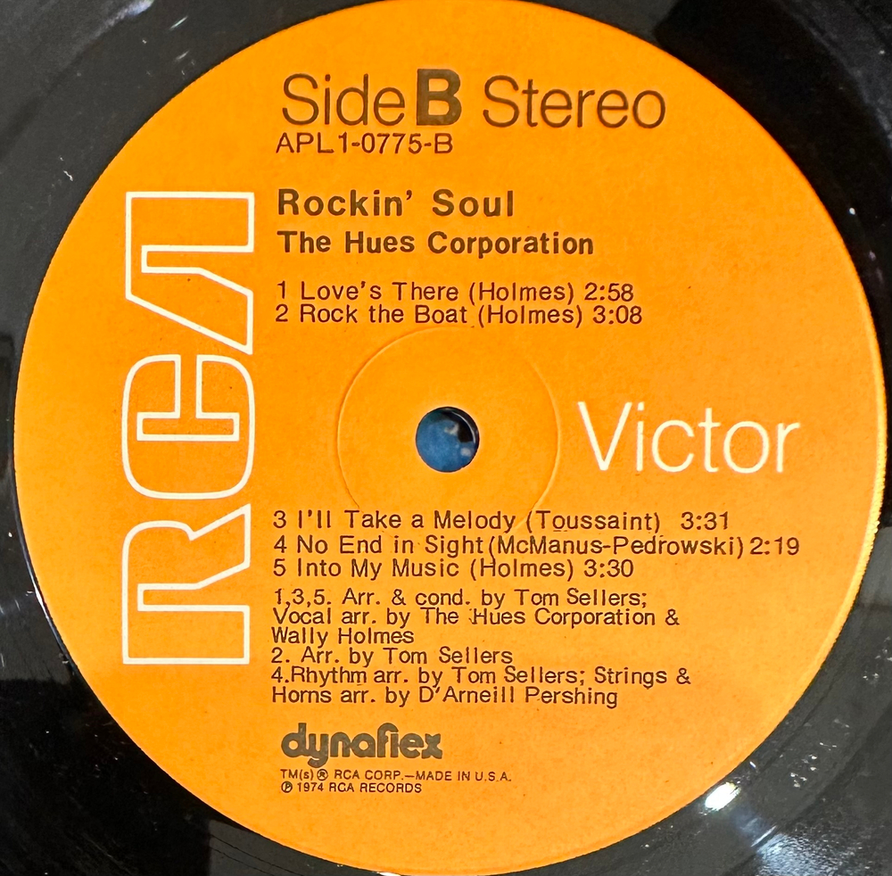 The Hues Corporation - Rockin' Soul (США 1974г.)