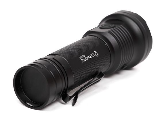 Ручной фонарь Skywoods Mystic 3000 люмен USB-Type C холодный свет IP67