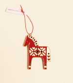 Ёлочная игрушка – Красный конь | carnaval