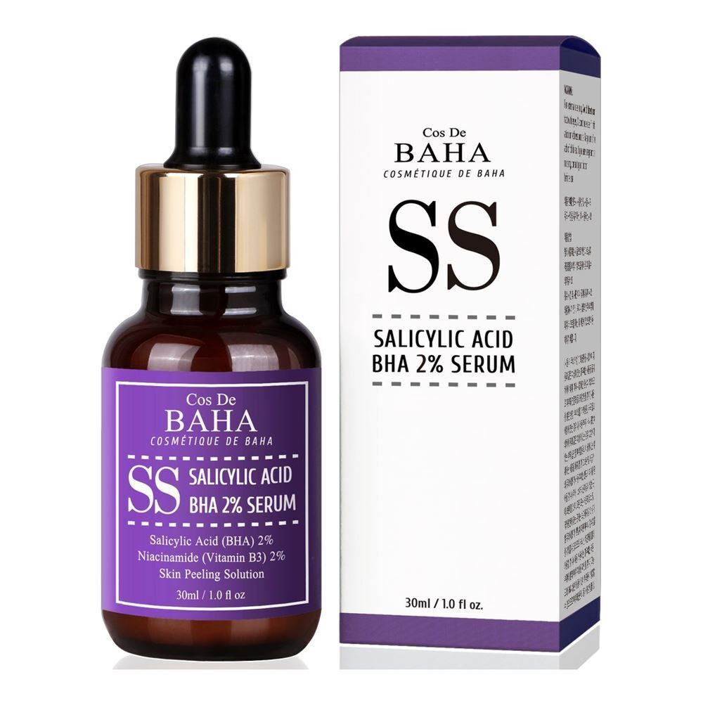 Кислотная сыворотка для проблемной кожи Cos De BAHA BHA Salicylic Acid 2% Exfoliant Serum