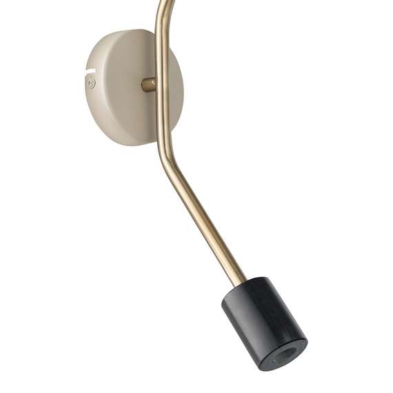 Светильник настенный Fedd, Ø48х63 см, бежевый