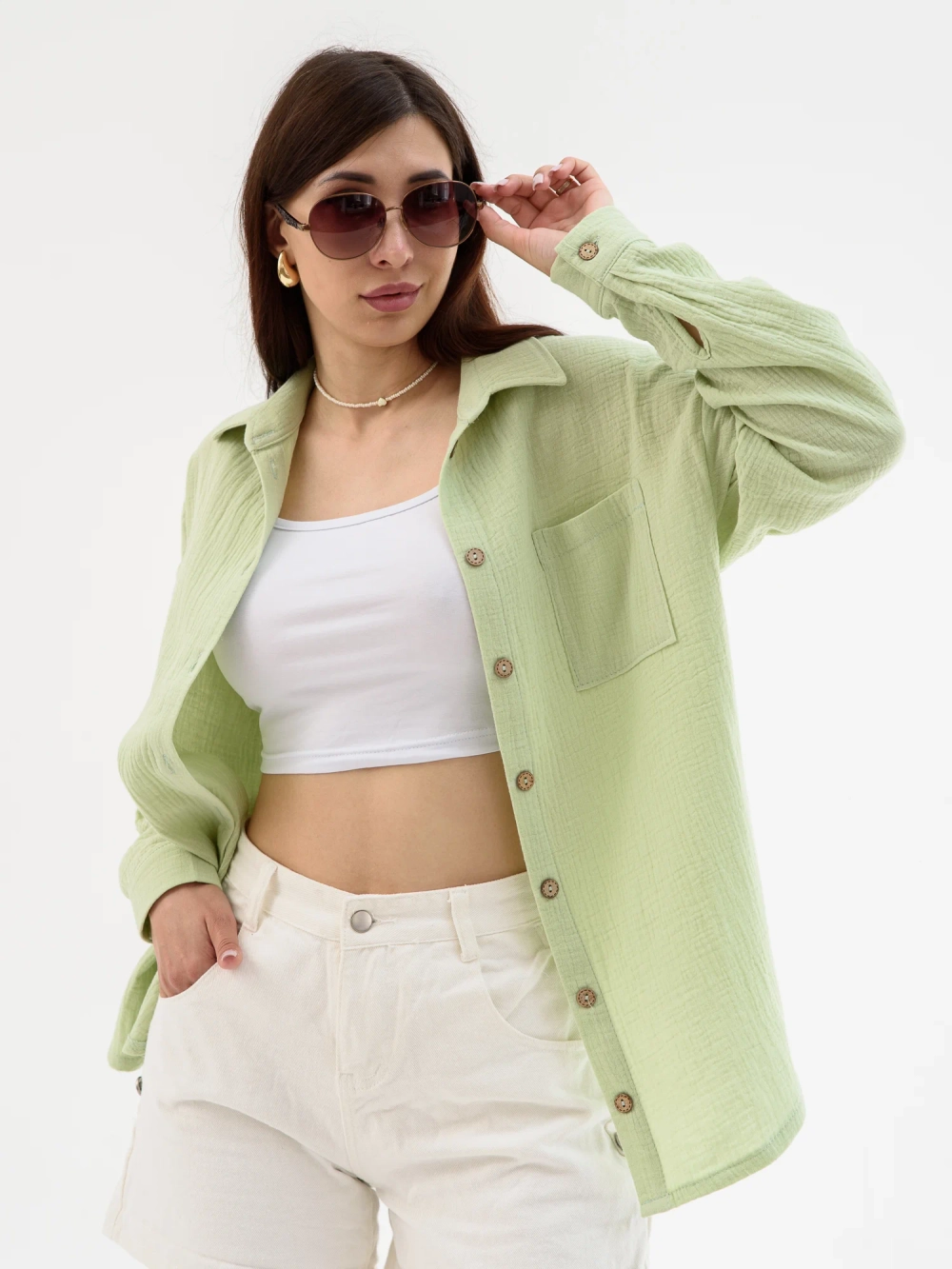 Рубашка женская "Муслин"