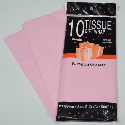 Тишью 50*66см (10л) РОЗОВЫЙ