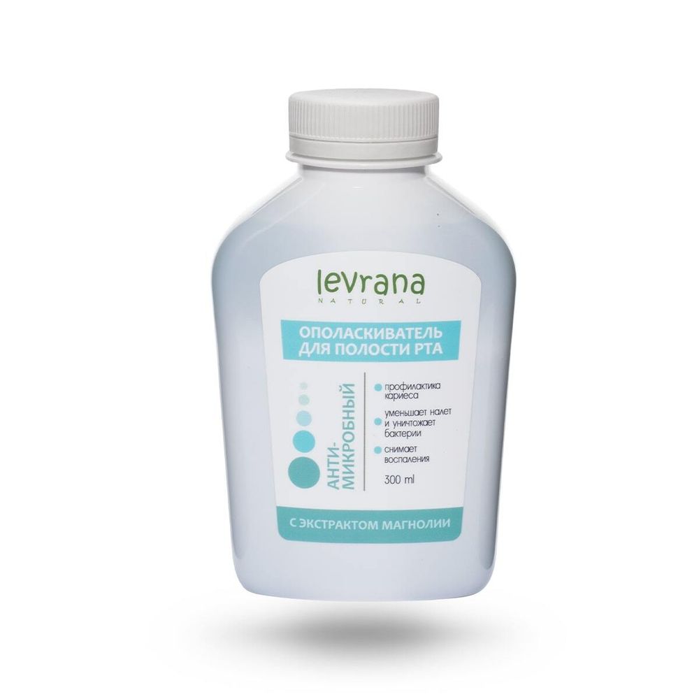 Ополаскиватель для полости рта Антимикробный, 300 мл (Levrana)