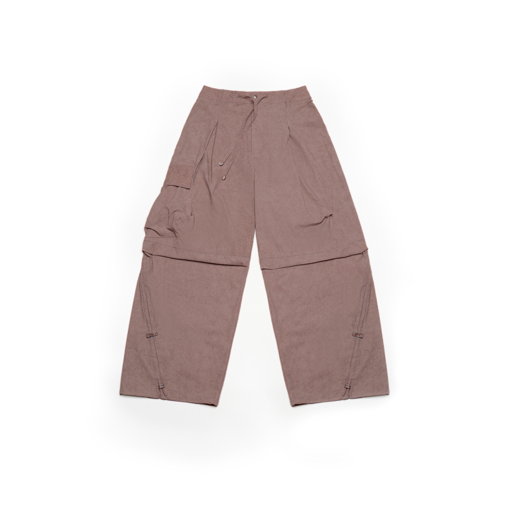 Брюки Nothomme Monterest Distressed Workwear Parachute Pants "Crow's Cub Purple"